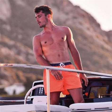 charles leclerc shirtless